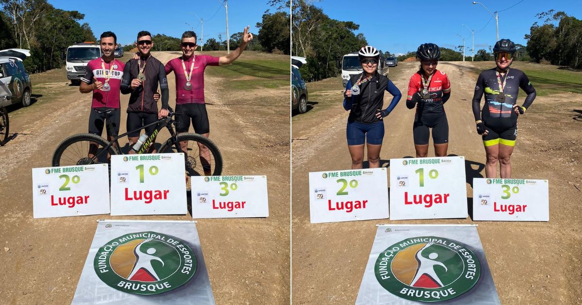 Primeiro De Maio E Guas Claras Conquistam T Tulo Do Ciclismo Masculino