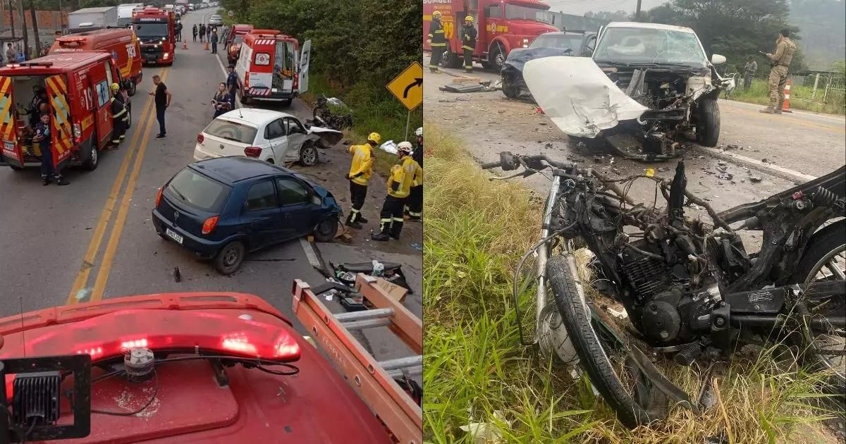 Duas Pessoas Morrem Em Grave Acidente Em Rodovia De Ilhota