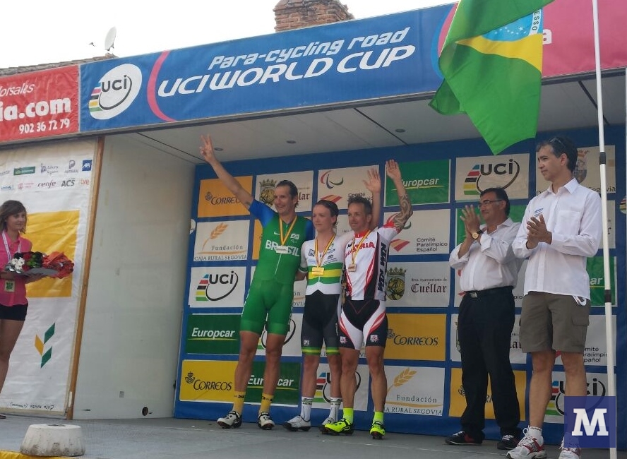 Prata no Mundial de ciclismo