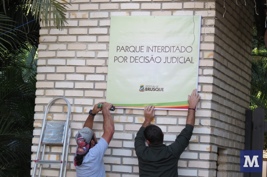 Prefeitura interdita totalmente o Parque Leopoldo Moritz