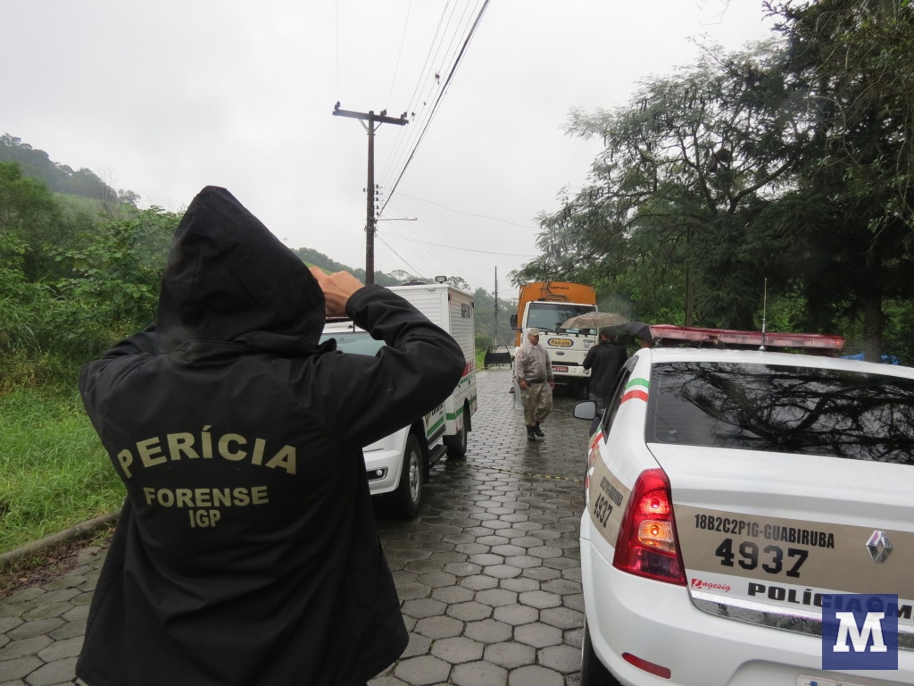 Gari morre atropelado por caminhão de lixo em Guabiruba