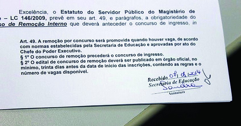 Sinseb pede explicação à Educação