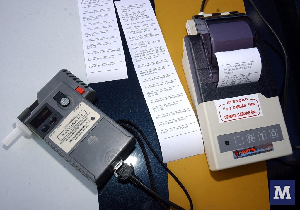 MP denunciou 99 motoristas embriagados no primeiro semestre