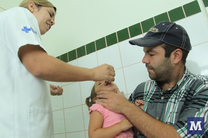 Campanha contra poliomielite começa neste sábado, 15