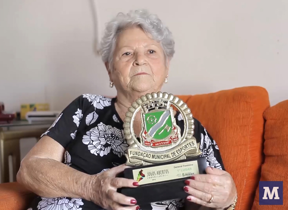 Vídeo: Aos 76 anos, dona Enedina é um dos destaques dos Jacobs 2015