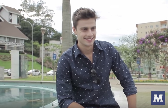 Vídeo: Ator brusquense Paulo Dalagnoli fala sobre experiência em Malhação