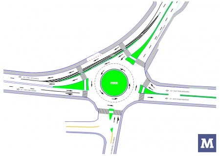 Trânsito na rotatória do Big vai mudar