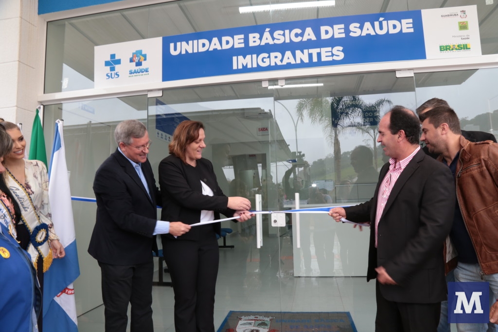 Unidade Básica de Saúde do bairro Imigrantes é inaugurada