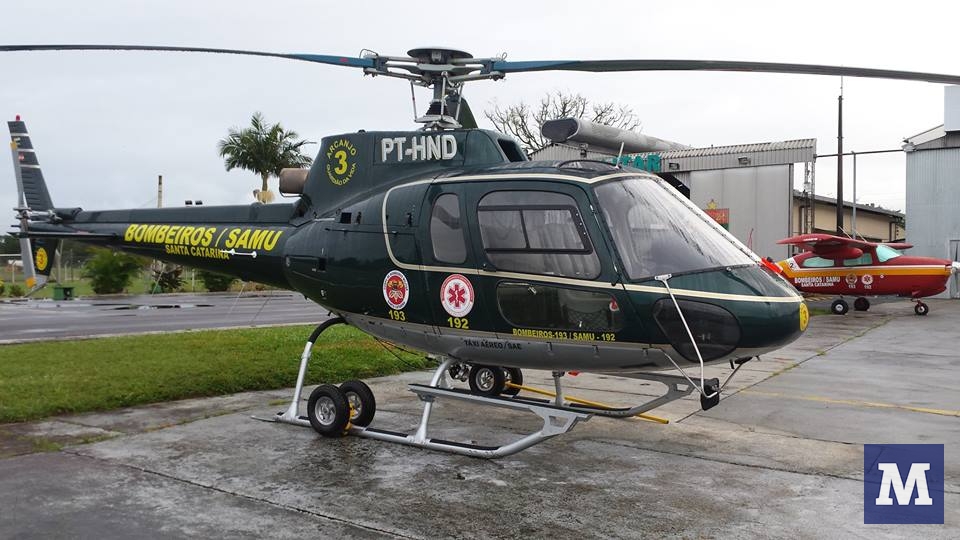 Campanha pede pela permanência do helicóptero de resgate Arcanjo 3 na região