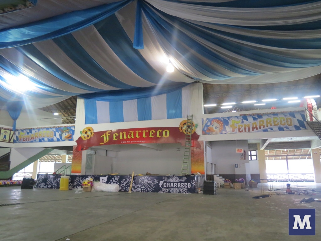 Contagem regressiva para o início da Fenarreco