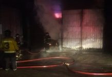 Incêndio em madeireira na BR-470 mobiliza bombeiros de Rodeio e Indaial