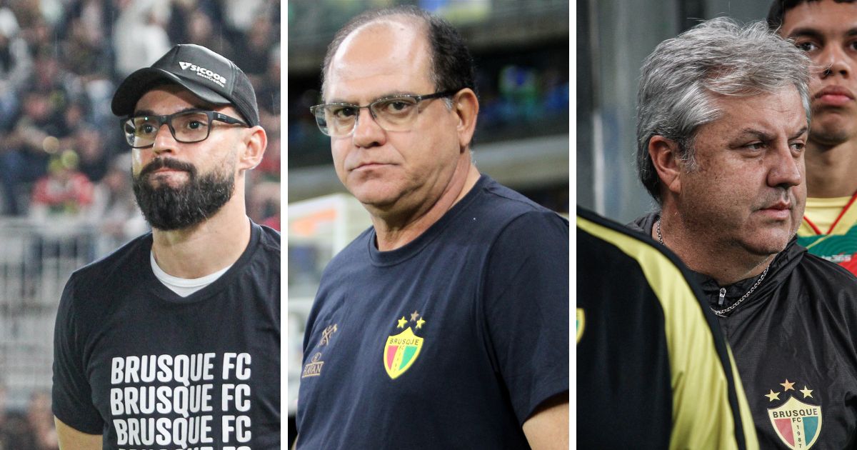Luan Carlos Waguinho Dias Gilson Kleina Brusque 2022 técnicos treinadores