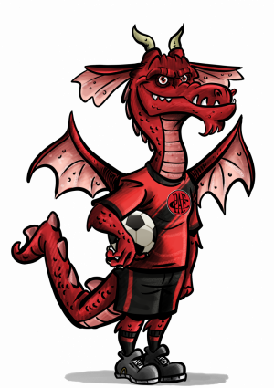 Pouso Alegre mascote dragão
