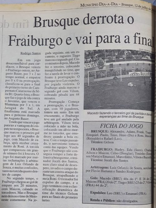 Brusque Fraiburgo 2004