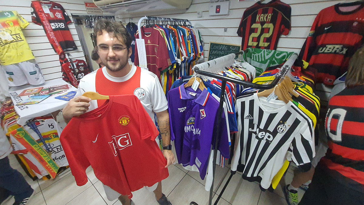 Gabriel Mestre camisas futebol europa coleção