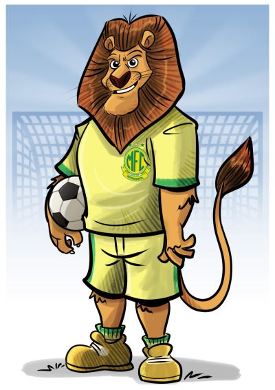 Mascote- Leão- Mirassol
