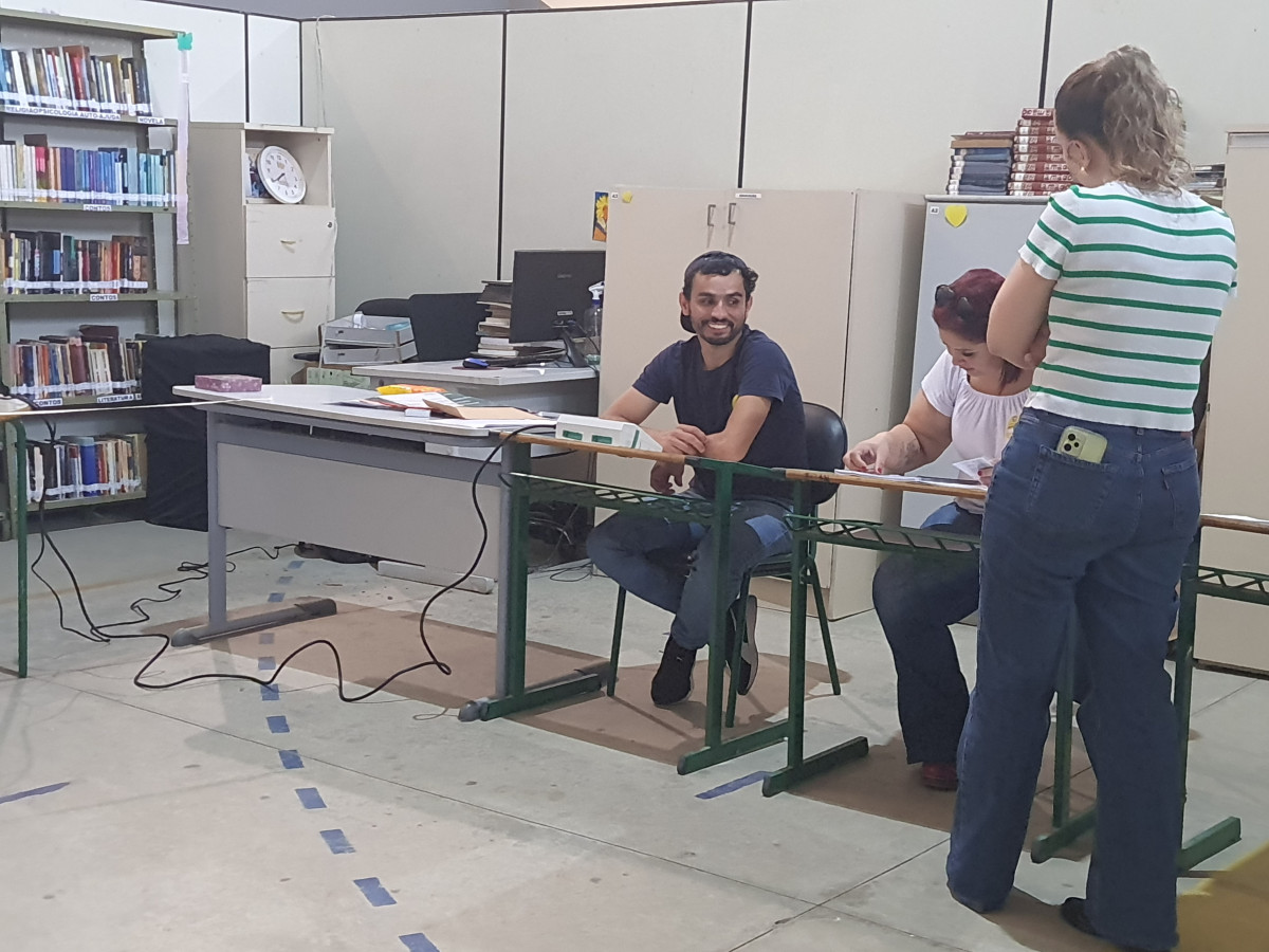 Guabiruba movimento local votação eleições escola joão boos