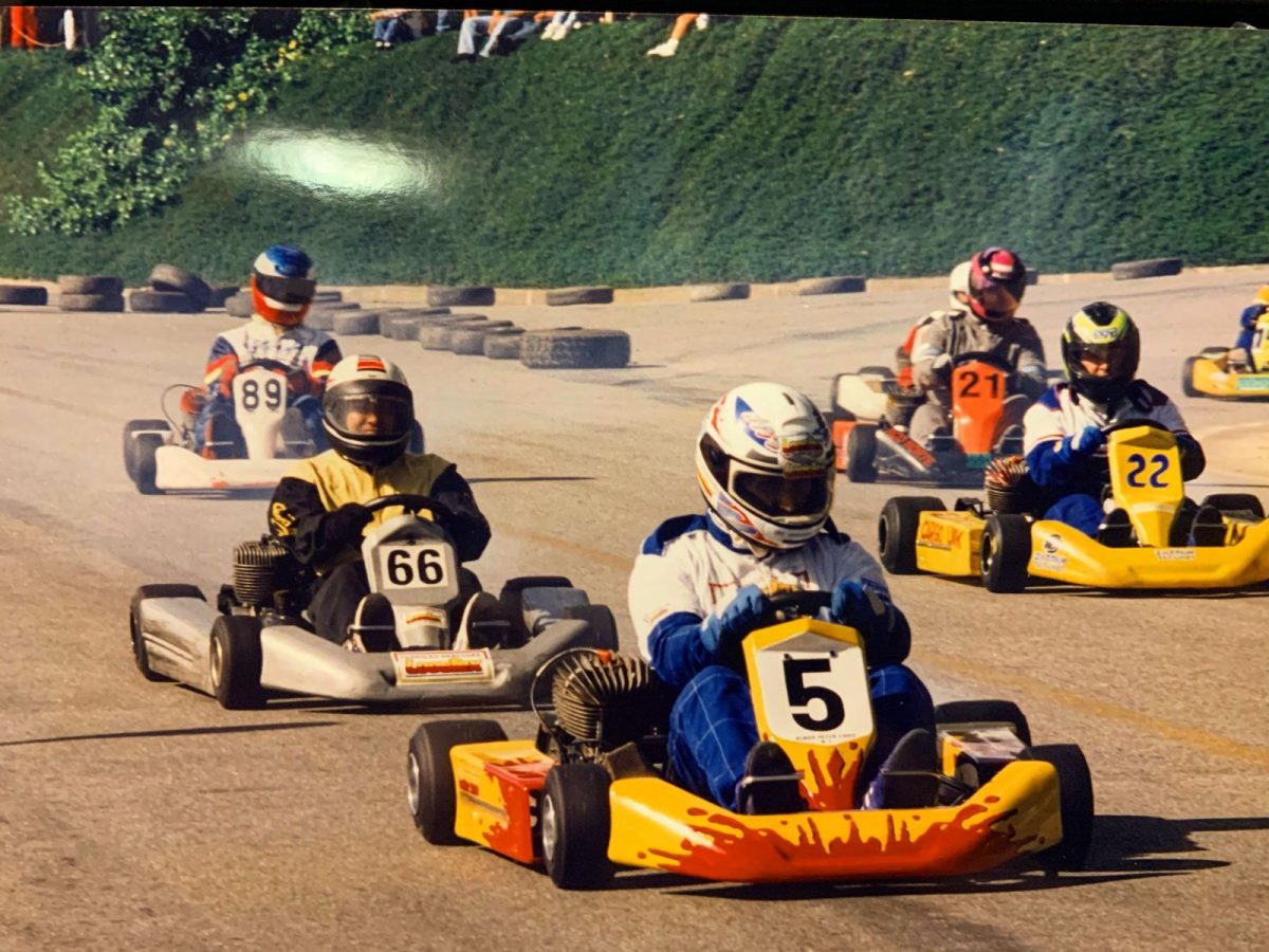 Corrida de kart na Beira Rio