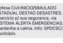Simulado de Desastres