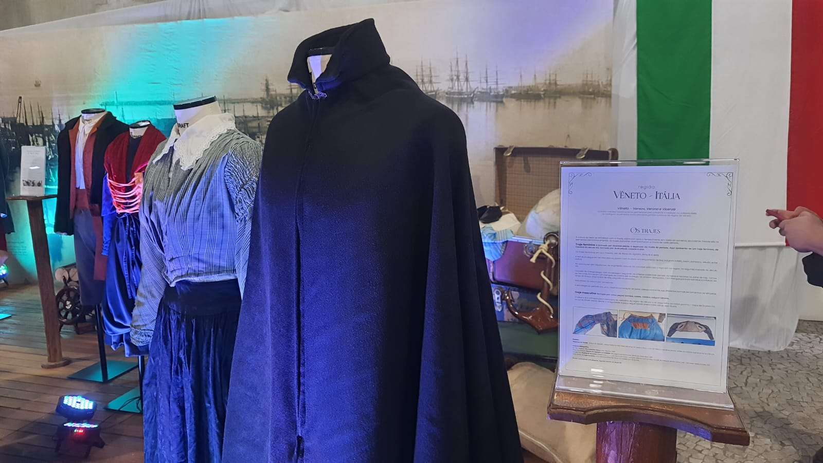 Grande Imigração Italiana Fios da História Exposição