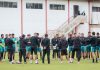 Brusque treino América Steffen