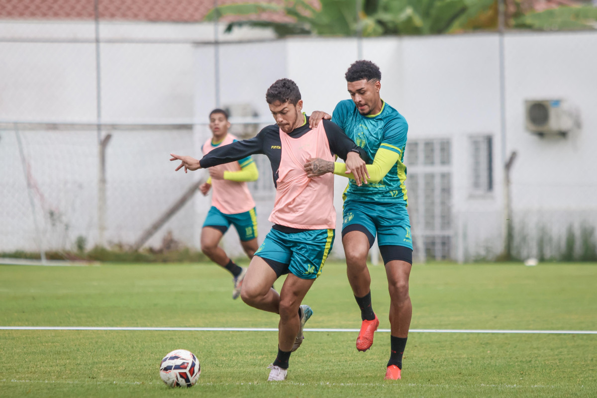 Brusque treino América Steffen