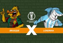 Brusque x Londrina Série C tempo real ao vivo lance a lance