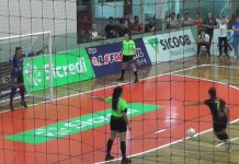 Barateiro Havan Futsal perde nos pênaltis em casa e está fora da LFF Barateiro Futsal São José LFF