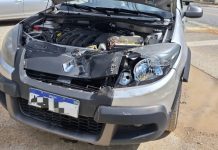 VÍDEO – Carro colide em caminhão que parou para pedestre atravessar faixa no Águas Claras, em Brusque Brusque