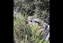 Testemunha relata versão do motorista em acidente com caminhão em Botuverá: “dormiu e, quando viu, já estava caindo”