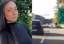 VÍDEO – Mulher morre em grave acidente entre moto e caminhão na BR-101, em Joinville Joinville