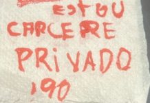Homem é preso por violência doméstica em Gaspar após vítima deixar recado pedindo ajuda