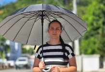 Tempo: umidade marítima mantém guarda-chuvas à mão em Brusque