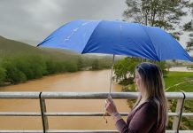 Previsão ainda indica chuva em Brusque e revela quando o tempo melhora