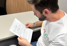 O que está escrito em letra de rap contra prefeito de Brusque encontrada durante operação Brusque