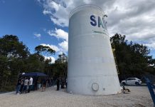 Samae de Brusque inaugura novo reservatório no Bruschal com capacidade para 500 mil litros