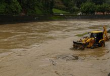 Trecho norte da Beira Rio, em Brusque, tem maior risco de enchentes que a região sul