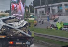 VÍDEO – Capotamento deixa seis pessoas gravemente feridas na BR-101, em Balneário Camboriú Balneário Camboriú