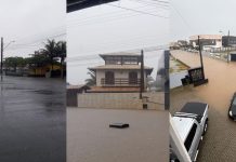 GALERIA – Cem pessoas estão desalojadas em meio a fortes chuvas em cidade do Norte de SC
