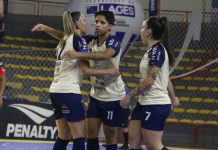 Barateiro Futsal vence no tempo normal, mas perde na prorrogação na final do Catarinense feminino