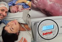 Bebê surpreende pais e médico ao nascer com mais de 5 kg em Brusque