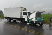 Motorista de caminhão morre após ser atingido por escada de carro, em Ilhota