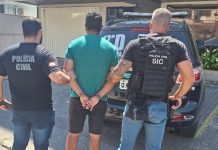 Condenado por estupro, homem planejava fugir da cidade, mas é preso pela polícia em Brusque
