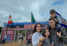 Chuva não impede festa: crianças brilham em Brusque e Guabiruba