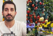 VÍDEO – “O problema são as leis”: prefeito de Brusque se manifesta sobre caso de homem em situação de rua morto em praça Brusque