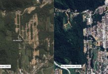 Imagens de satélites mostram expansão urbana de mais de 100% em Brusque ao longo de 20 anos; confira