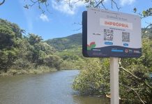 Quais praias perto de Brusque estão impróprias para banho; veja lista