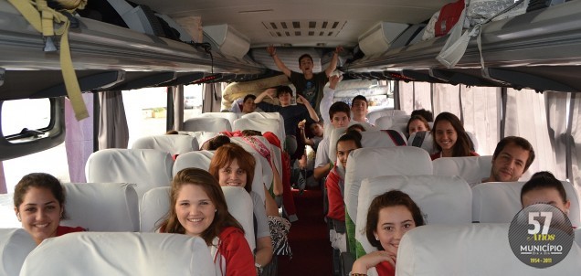 Atletas da Regional de Brusque viajaram para Lages nesta quinta-feira, 21 de junho