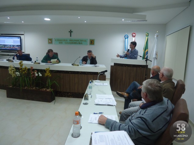 Com o recesso parlamentar, a próxima sessão da Câmara de Guabiruba acontece dia 7 de agosto