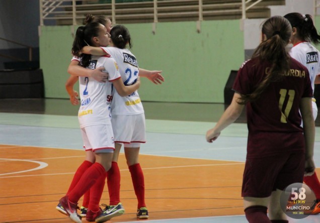 Equipe brusquense goleou o Concórdia por 6x0